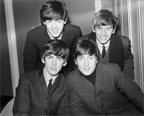 The Beatles backstage at The Regal in Cambridge 26th November 1963