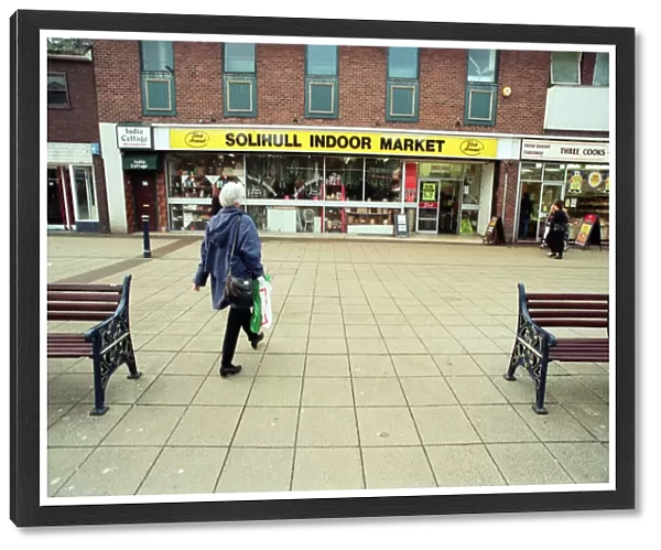 The final days of Solihull Indoor Market, West Midlands. 30th December 1998
