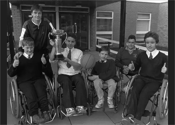 Disabled youngsters from Ormesby Comprehensive School have done their bit to bring a