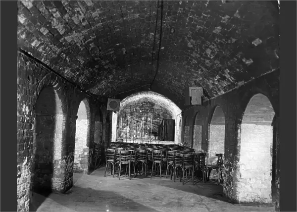 The Cavern Club, Matthew Street, Liverpool, England. The Beatles played at The