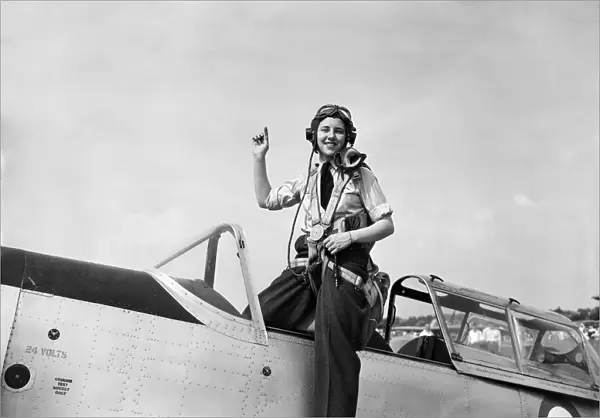 Joan Hughes, MBE was a World War II ferry pilot and one of Britain