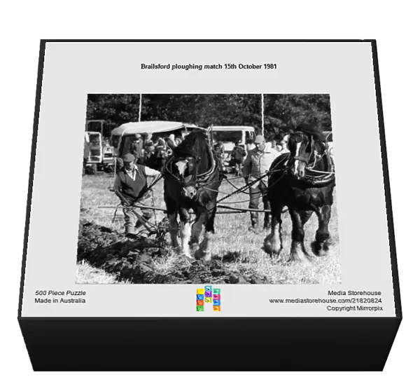 Brailsford ploughing match 15th October 1981