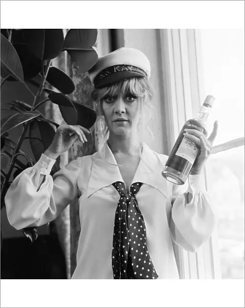 Amanda Barrie, British Actress and Comedian, Monday 5th March 1973