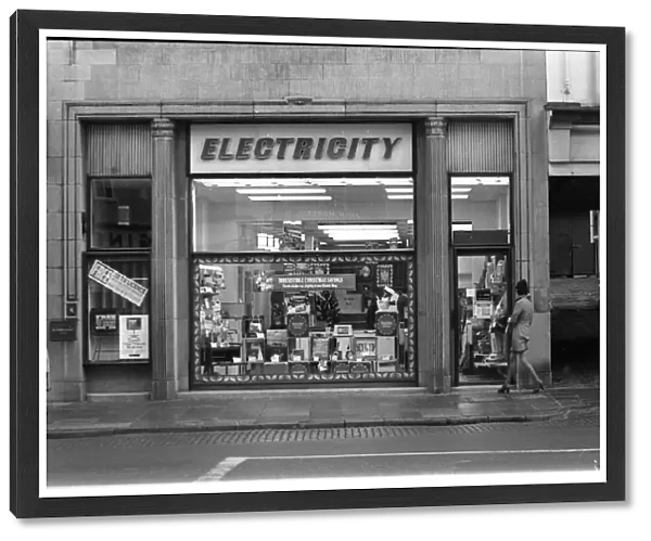 The Electricty Board in Hinckley. This is the boards shop in the town centre