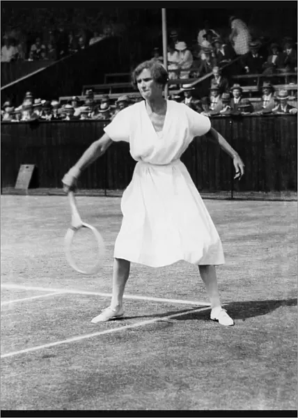 1921 Wimbledon Championships Womens Singles. Phyllis Satterthwaite seen here