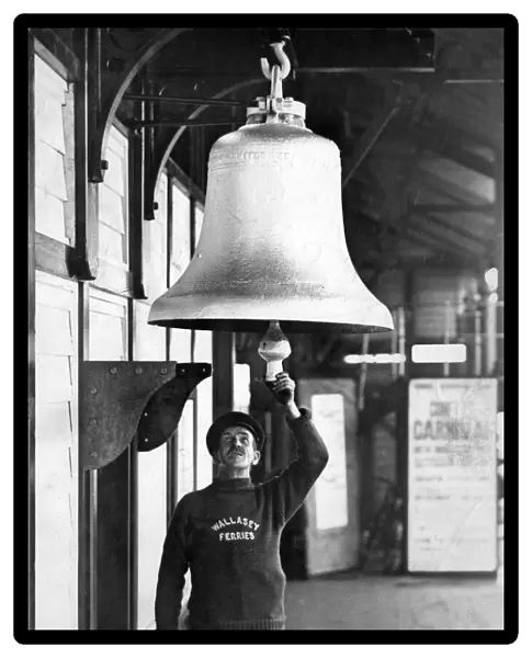 The Fog Bell, which was for a number of years was housed in the tower of the Seacombe