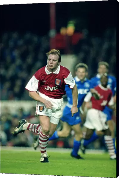 Arsenal v Everton - January 1995 John Hartson in Action 14  /  01  /  1995