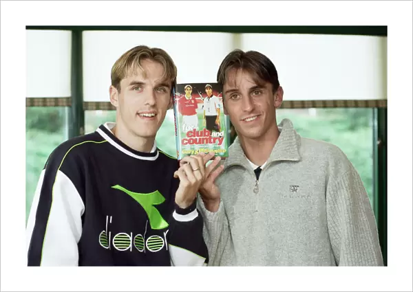 Phil and Gary Neville launch their book For Club and Country