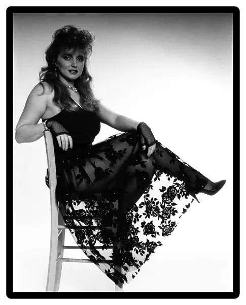 Singer and actress Linda Nolan. 5th March 1985