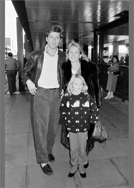 Maxwell Caulfield, from the soap opera The Colbys, and wife Juliet Mills