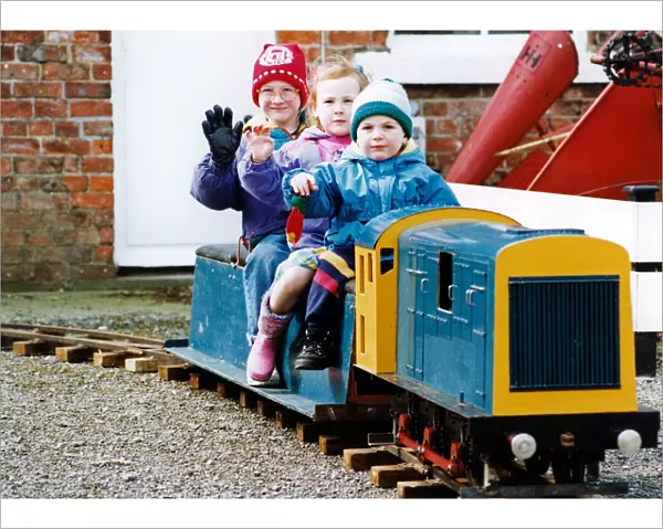The railway came to the Newham Grange Leisure Farm over the Easter weekend in the shape