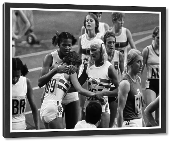 The 1976 Summer Olympics in Montreal, Canada. Pictured, Great Britains women