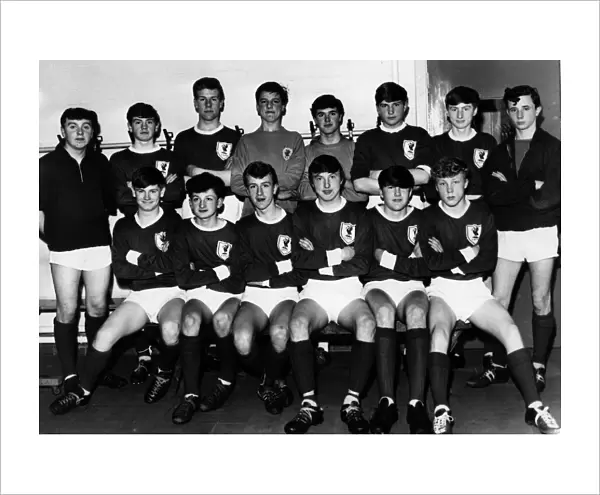 Liverpool Boys football team: left to right back, Weston, Bolland, Royle, Harmer, Marooth