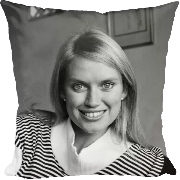 Anneka Rice, Television presenter, pictured at home in Barnes, South West London