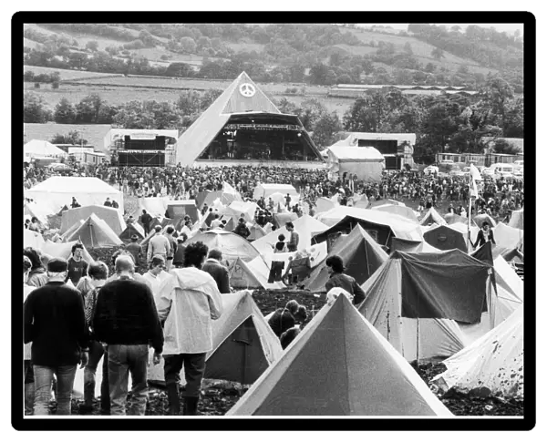 Glastonbury Festival, Pilton, Somerset. Picture shows scenes from the 1985