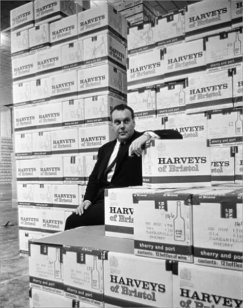 Mr Keith Showering, 37, Managing Director of Harveys of Bristol. 22nd March 1967