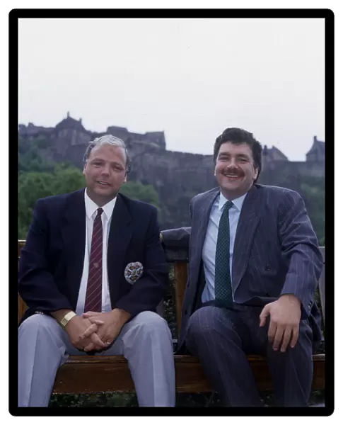 David Duff & Wallace Mercer - Princes St Gardens June 1988