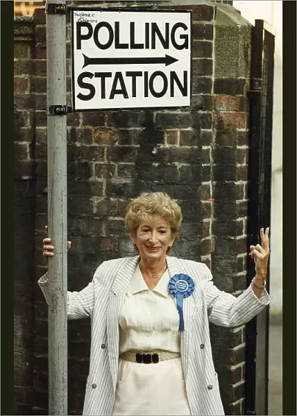 DAME SHIRLEY PORTER LEADER OF WESTMINSTER COUNCIL - 31  /  12  /  1990