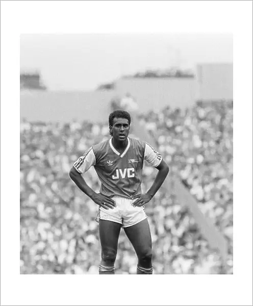 David Rocastle of Arsenal playing in League Division One match