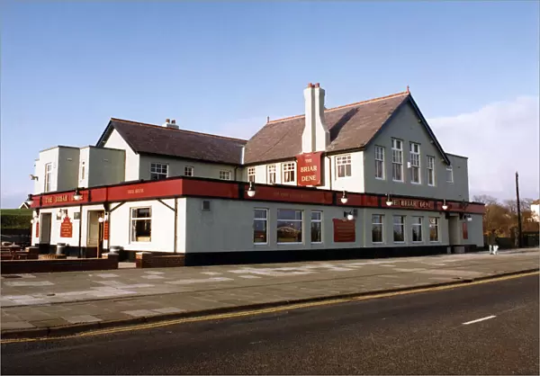 The Briar Dene Pub, Whitley Bay. 28th January 1992