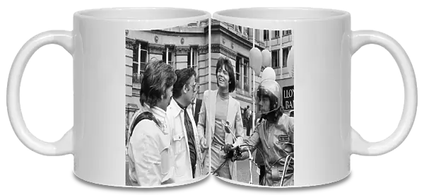 Take Me High 1973, filming procession scenes on the streets of Birmingham