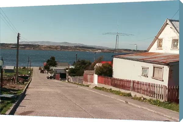 Port Stanley, capital of the Falkland Islands - March 1999