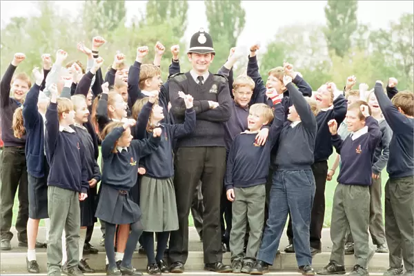PC George Hillier, Schools liaison officer, has received a special award for his work