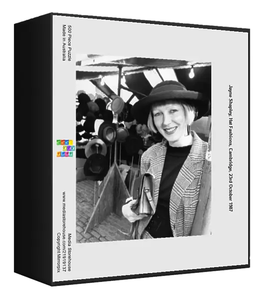Jayne Shapley, Hat Fashions, Cambridge, 23rd October 1987