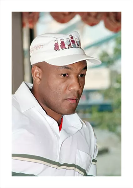 George Foreman, tomorrow he is fighting Terry Anderson at the London Arena
