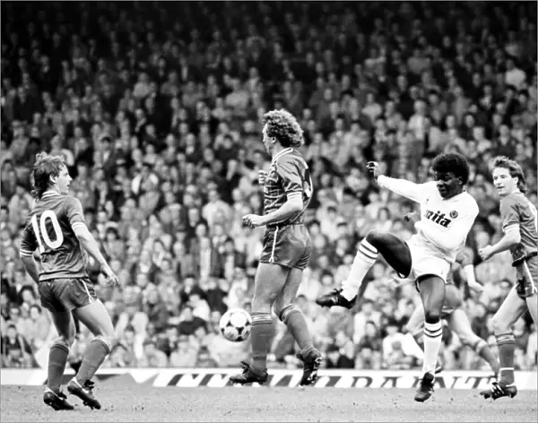 Liverpool v. Aston Villa. May 1985 MF21-05-017 The final score was a two one