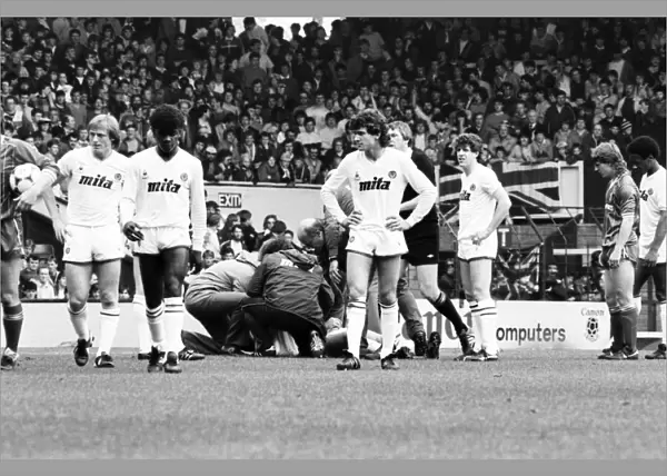Liverpool v. Aston Villa. May 1985 MF21-05-002 The final score was a two one