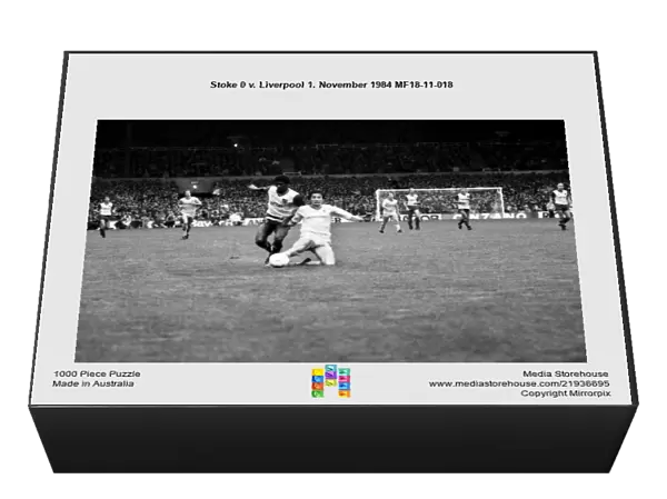 Stoke 0 v. Liverpool 1. November 1984 MF18-11-018