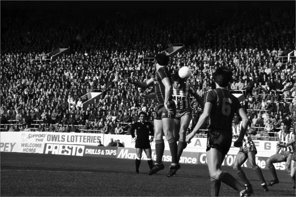 Sheffield Wednesday v. Leicester City. October 1984 MF18-05-036 The final score