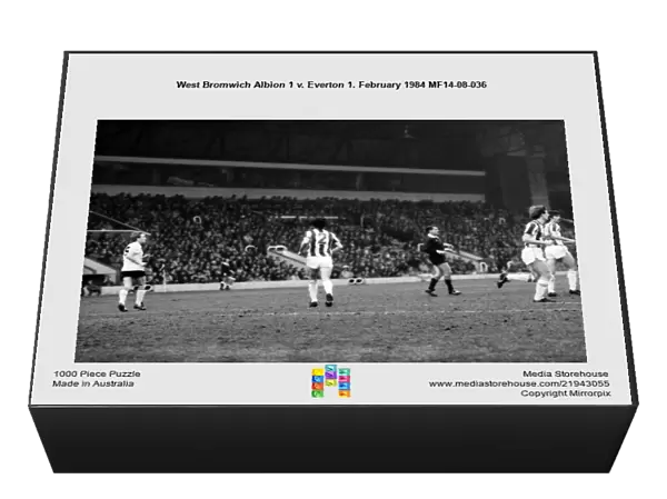 West Bromwich Albion 1 v. Everton 1. February 1984 MF14-08-036