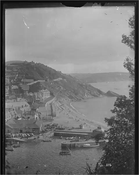 East Looe Beach & Seafront from Hannafore Rd