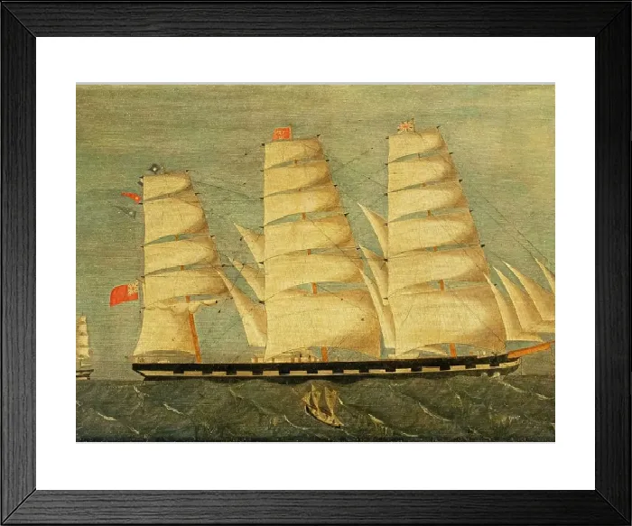 Framed Print : Print of SS Great Britain at San Francisco Framed Print : Print of SS Great Britain at San Francisco