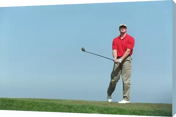 Golfer Golfing General Veiws, 09 April 1997 Date: 09 April 1997