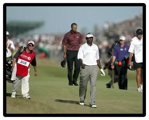 Vijay Singh & Tiger Woods