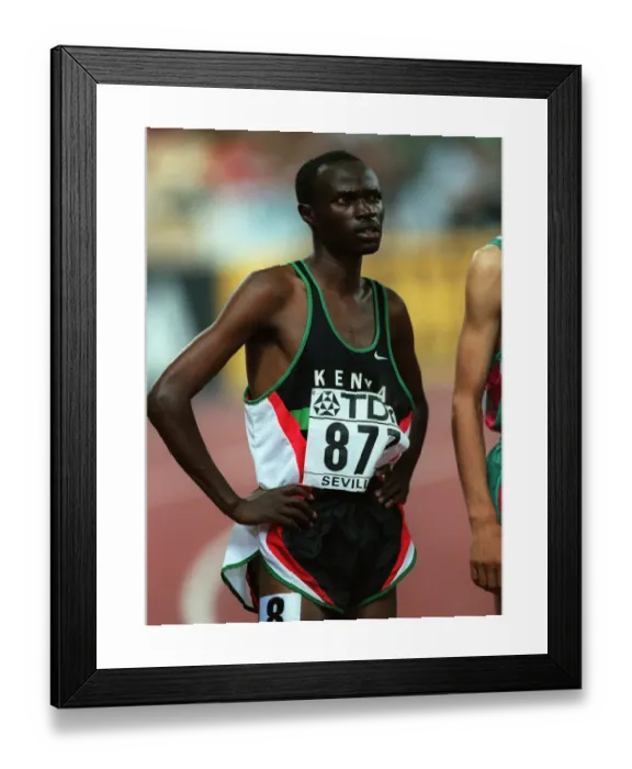 Framed Print : Laban Rotich 1500 Meters Print Framed Print : Laban Rotich 1500 Meters Print