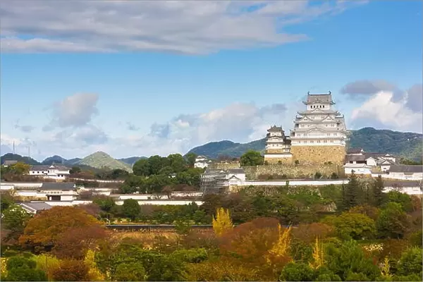 Himeji, Japan at Himeji Castle in the autumn season