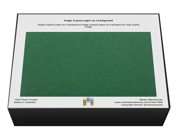 Image of green paper as a background