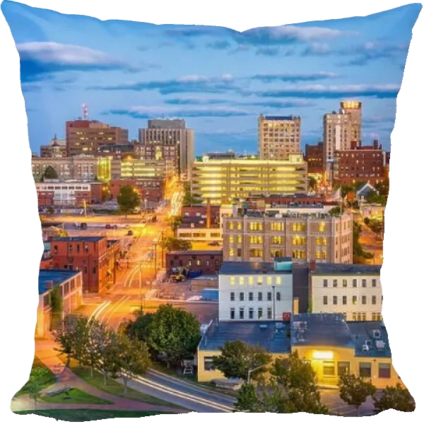 Portland, Maine, USA downtown cityscape