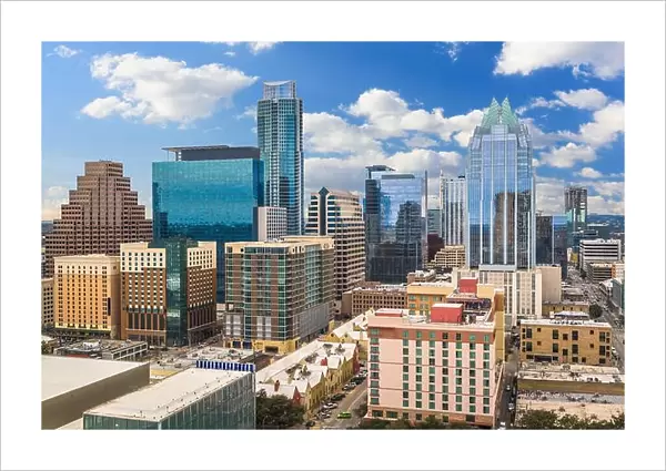 Austin, Texas, USA downtown city skyline