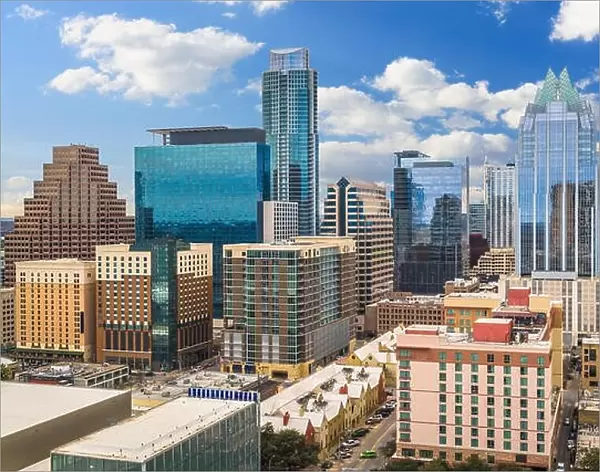 Austin, Texas, USA downtown city skyline
