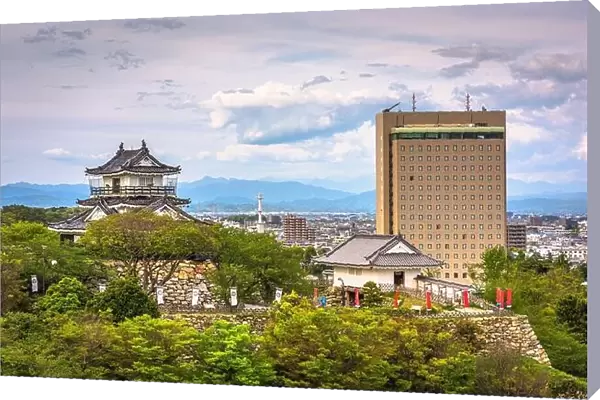 Hamamatsu, Shizuoka, Japan cityscape at Hamamatsu Castle