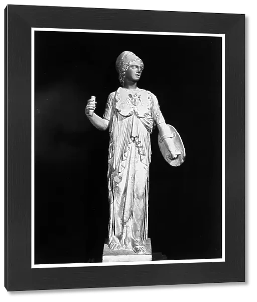 Minerva, Roman statue, in the Galleria degli Uffizi, Florence
