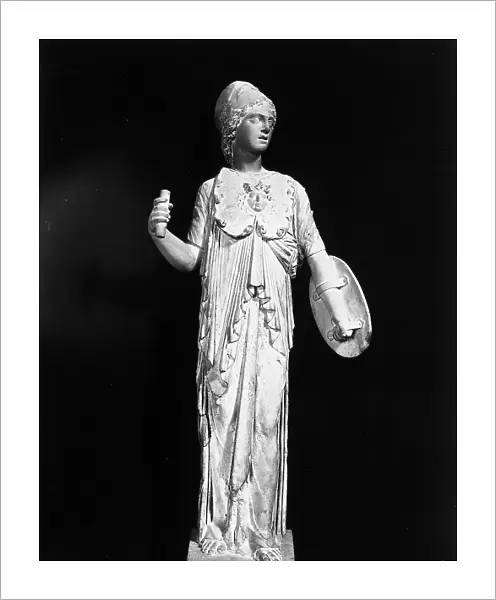Minerva, Roman statue, in the Galleria degli Uffizi, Florence
