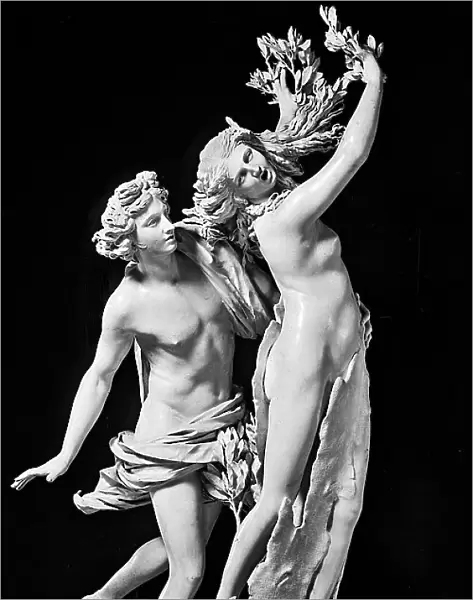 Apollo and Daphne, marble, Gianlorenzo Bernini (1598-1680), Galleria Borghese, Rome
