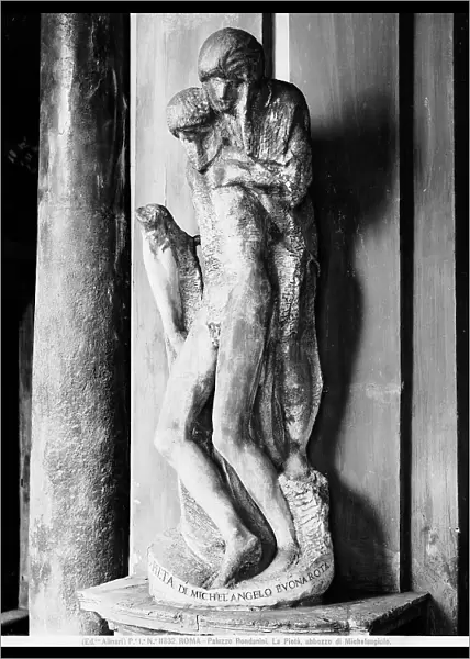 'Piet Rondanini', 1564, marble, Michelangelo Buonarroti (1475-1564), Castello sforzesco, Milan