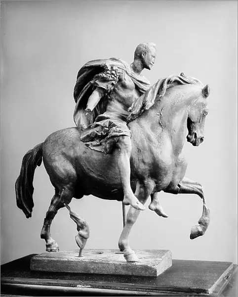 Supposed model for the equestrian monument of Alessandro Farnese, wax, Francesco Mochi (1580-1654), The Bargello National Museum, Florence